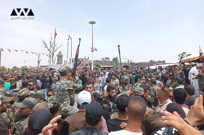 توتر عسكري وحراك شعبي في درعا رفضاً للانتخابات الرئاسية التي تجريها الحكومة السورية