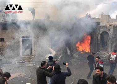 بالفيديو : قتلى وجرحى في انفجارين متفرقين شمال غرب سوريا