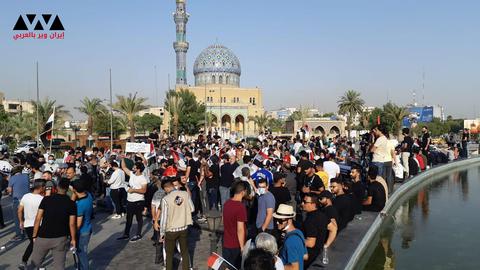 انطلاق تظاهرة في العاصمة العراقية بغداد تطالب بعدم إفلات قتلة الناشطين والمتظاهرين من العقاب