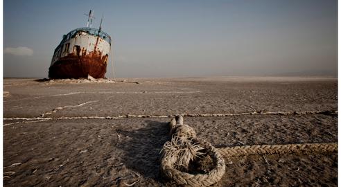 عکس‌های اختصاصی ایران‌وایر از خشک شدن دریاچه ارومیه