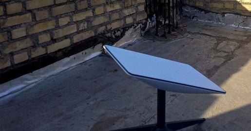 Reports have also emerged that some buildings in major cities are now equipped with satellite internet