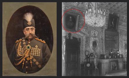 اثر ملی و نفیس پرتره نیم‌تنه از مظفرالدین شاه در مجموعه خاندان سلطنتی الصباح کویت قرار دارد.