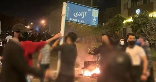 Most of the protesters are young Iranians but there are reports that elderly people have been beaten, injured and arrested as well