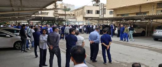 اعتصاب اعتراضی کادر درمان و پرستاران چهار بیمارستان در اهواز