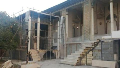 بهمن ماه سال گذشته نرگس آبیار برای ساخت فیلم جدیدش به نام سووشون به باغ عفیف‌آباد شیراز رفت و بخشی از این بنای تاریخی را برای ساخت دکور فیلم تخریب کرد