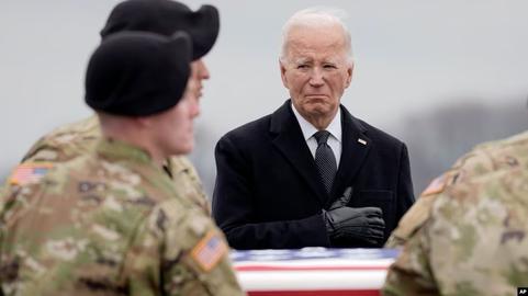 US President Joe Biden said targeting militants linked to the Islamic Republic’s “Axis of Resistance” was the start of his country’s response to the Jordan strike