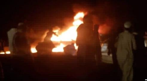 کشته شدن  ۱۴ نفر  در تصادف دو خودرو پژو در ایرانشهر