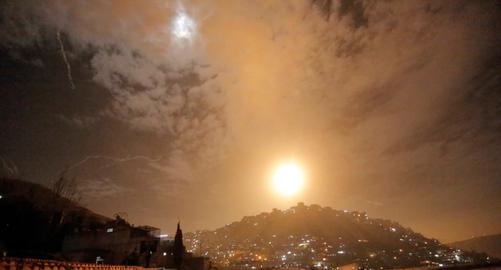 اسرائیل در حمله دیروز به سوریه محموله تسلیحاتی ایران را هدف گرفت