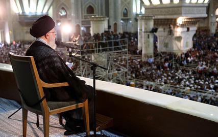 خامنه‌ای منکر هرگونه نارضایتی و مخالفت مردم از حکومت شد