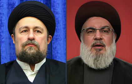 نامه حسن خمینی به حسن نصرالله: آماده‌ام در هر سنگری همراهتان باشم