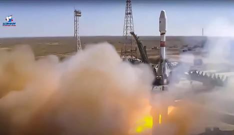 روسیه ماهواره ایرانی «خیام» را از قزاقستان به فضا پرتاب کرد