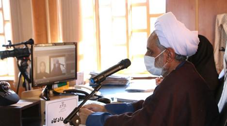 Online trials have been held in Iran since the peak of the coronavirus pandemic in November 2021