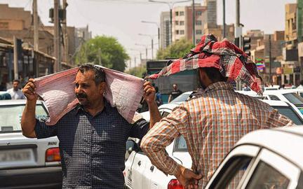 دمای بالای ۵۰ درجه در خوزستان در ۶ روز متوالی