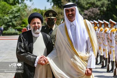 اردیبهشت سال جاری اخبار مرتبط با سفر امیر قطر به تهران و دیدار او رهبر جمهوری اسلامی ابراهیم رئیسی رییس دولت سیزدهم در ایران در رسانه‌ها منتشر شد.