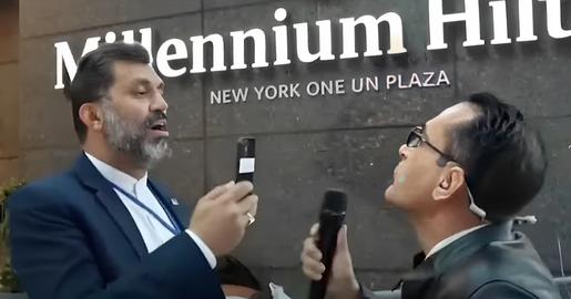 Periodista que cubría la visita de Raisi a Nueva York es agredido y amenazado