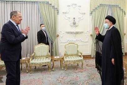 سفر وزیر خارجه روسیه به ایران و دیدار با رئیسی