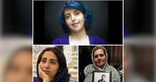 امروز سه‌شنبه ۱۸ بهمن ماه، «عسل محمدی»، «فرنگیس مظلوم» و «هستی امیری»، سه زندانی سیاسی از زندان اوین آزاد شدند.