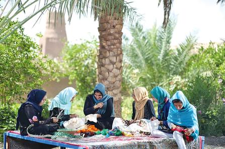 محیط زیست، قنات، احیای قنات، پته‌دوزی، زنان، کرمان