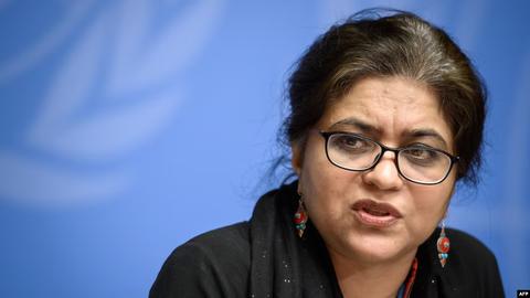 سارا حسین، رییس کمیته حقیقت‌یاب سازمان ملل در مورد جمهوری اسلامی