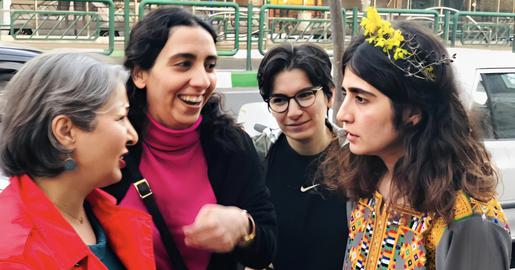 Hasti Amiri and Noushin Jafari, two civil activists recently freed from custody, and Sepideh Qoliyan, a political prisoner currently held in Tehran’s Evin prison, have launched a business called Paravan Leather