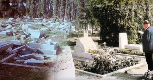 Tehran’s Golestan Javid Cemetery is one of numerous Baha’i cemeteries that have been destroyed or closed by the Islamic Republic