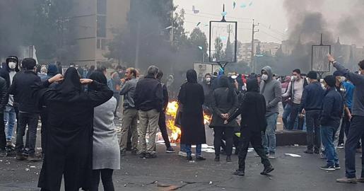 Iranian protesters came out in numerous cities across the country on Saturday as several Kurdish cities in western Iran went on strike