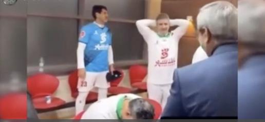 ستارگان نسل طلایی ۹۸؛ بی‌توجه به سرود ملی، خوابیدن مقابل استاندار
