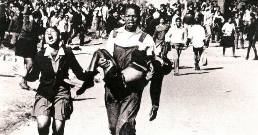 Soweto, Johannesburg, 1976. Thousands of innocent Black South Africans were killed by security forces during apartheid