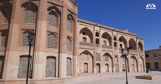 مرمت غیر اصولی مدرسه خان شیراز