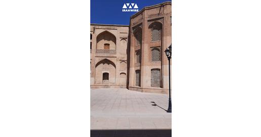 مرمت غیر اصولی مدرسه خان شیراز