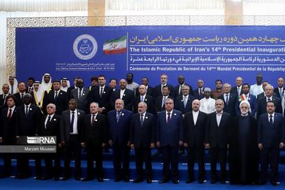 Senior officials from various countries, including Armenia, Tajikistan, Egypt, Sudan, Iraq, Turkey, Saudi Arabia, Azerbaijan, Cuba, and Brazil, attended the ceremony