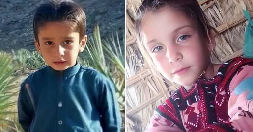 تصویر دیگری از هانی و بابر دوست فرزندان جان بی‌بی و دوستین، از قربانیان حملات هوایی ارتش پاکستان در ۲۸ دی‌ماه