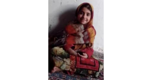 Hasti Naroei, 7, killed in Zahedan on September 30