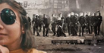 هلیا بابایی یکی از افرادی است که در اعتراضات سراسری در استان اصفهان، چشمش هدف سرکوبگران قرار گرفت