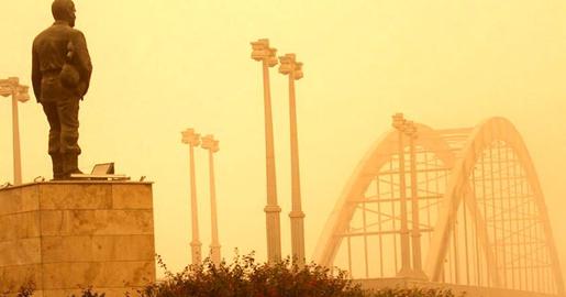 محیط زیست، آلودگی هوا، خوزستان، اهواز، اندیمشک، بهبهان، تنگی نفس، هوای ناسالم،