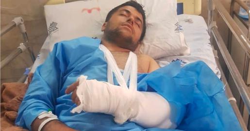 On their way back from the cemetery to the homes of Veisi and Kakai, the mourners faced armed forces who were blocking the road. Reports later revealed that government forces used a DShK heavy machine gun to break up the crowd