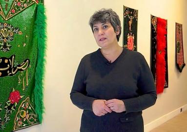 حضور پرستو فروهر برای برگزاری سالگرد قتل فروهرها در ایران