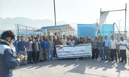 سومین اقدام به خودکشی کارگران اخراجی پتروشیمی ارغوان گستر ایلام