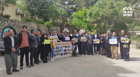 اعتراض فعالان صنفی معلمان همزمان با سفر وزیر آموزش و پرورش به کردستان