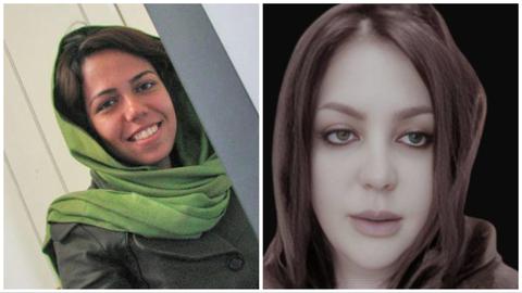 Iranian authorities have handed prison sentences to prominent women journalists Saba Azarpeik and Kimia Fathizadeh