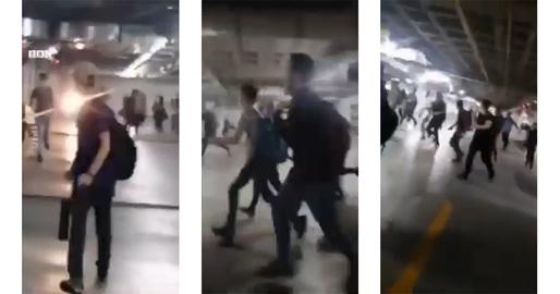 برخورد خشونت‌آمیز با دانشجویان «دانشگاه صنعتی شریف» تهران