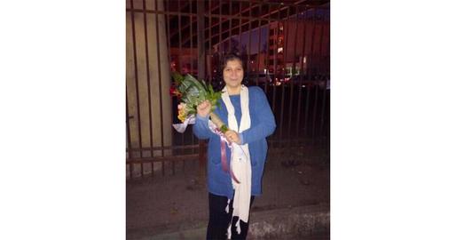 نگین آرامش شامگاه ۲۱آذر با وثیقه ۵۰۰ میلیون تومانی، به‌طور موقت از زندان آزاد شد