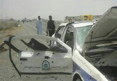 حمله به خودرو پلیس در سیستان و بلوچستان؛ ۴ مامور کشته شدند