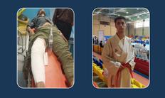 کولبر عضو تیم ملی کاراته با تیراندازی نیروهای مسلح ایران زخمی شد