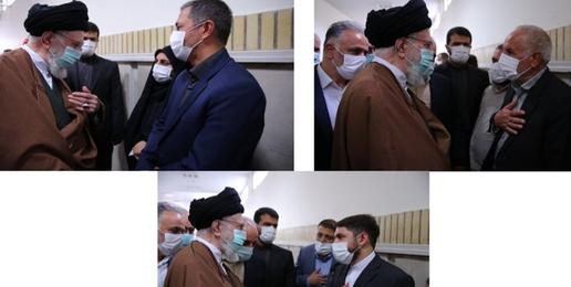 خامنه‌ای با خانواده کشته‌شدگان اعتراضات دیدار کرد؛ «بسیجی‌های کشته شده»