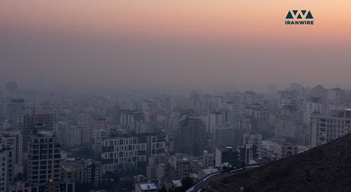 Air Pollution Blankets Skyline In Tehran