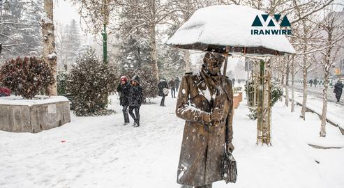 Snow Blanket Northern Tehran