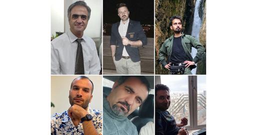 The men detained – Dawood Shiri, Ali Babaei, Amir Hossein Aghaei, Mohammed Reza Movahed, Azaar Ebrahimzadeh and Javad Sudbar – are all ethnic Azeris and former political prisoners