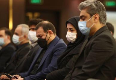 حضور آنلاین شهره موسوی، در جلسه هیات رئیسه فدراسیون فوتبال