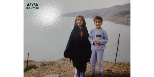 کودکی رضا و خواهرش